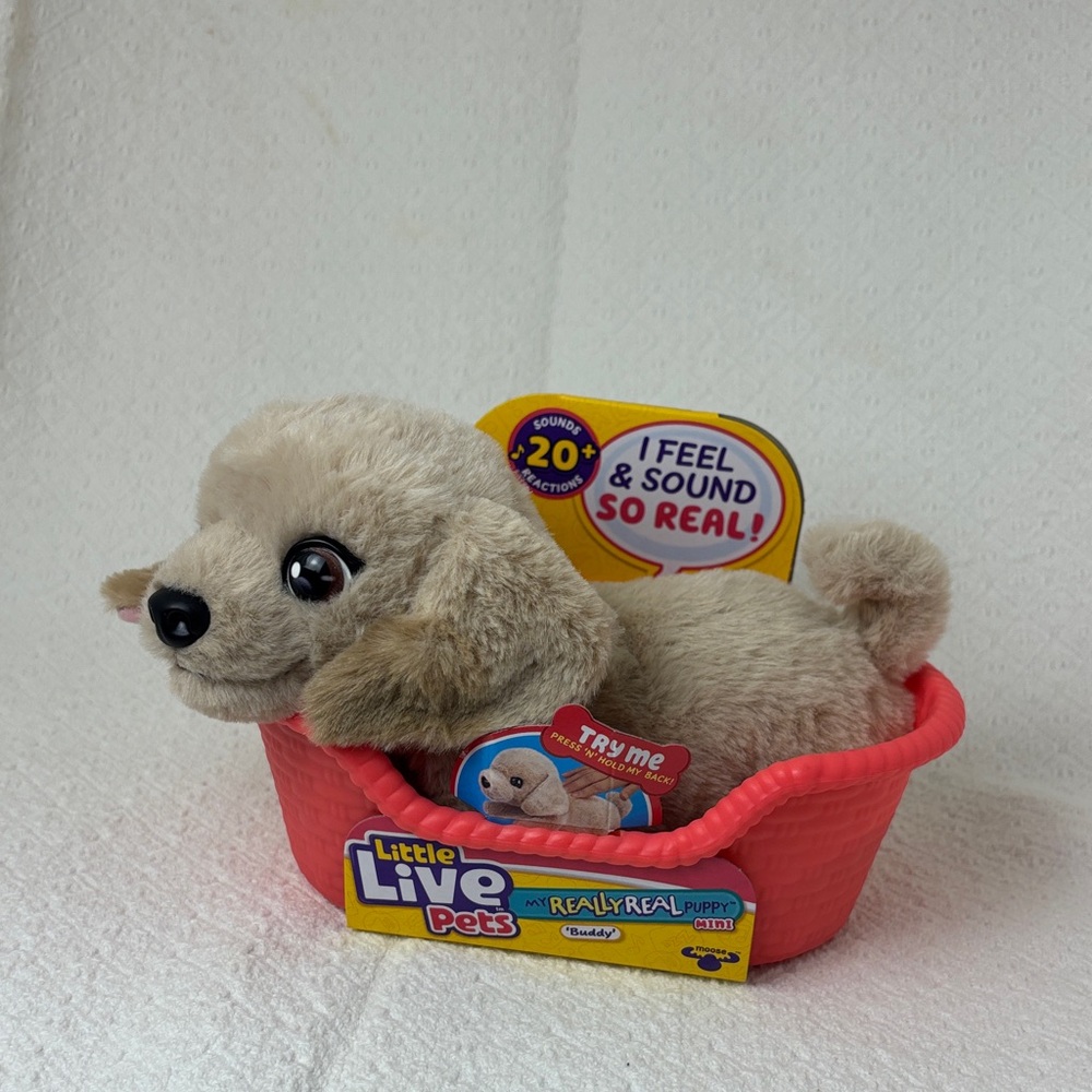 NIB Really Real Puppy - Cream